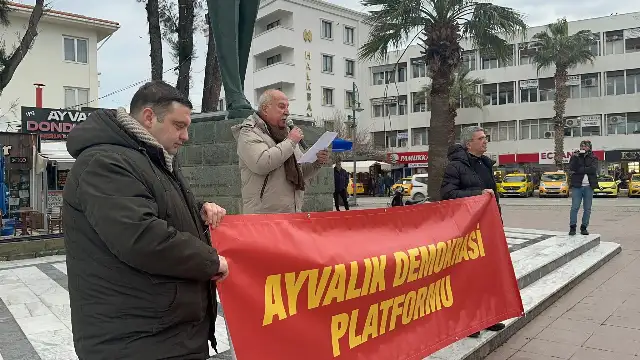 Ayvalık Demokrasi Platformu'ndan ABD'nin Venezuela'ya yönelik saldırısına tepki