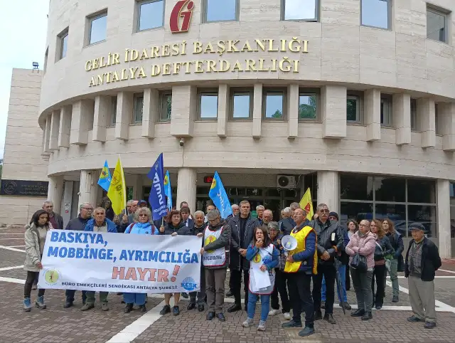 BES Antalya Şubesi: Antalya Defterdarlığında hukuk tanınmıyor, sendikal baskı var