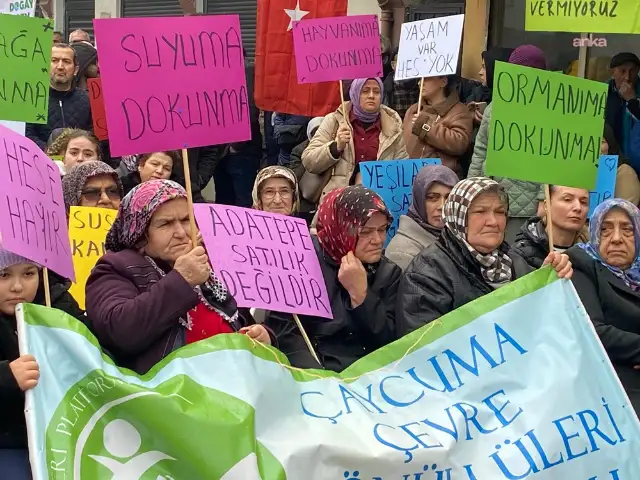Köylülerden Devrek Çayı üzerinde planlanan HES projesine tepki
