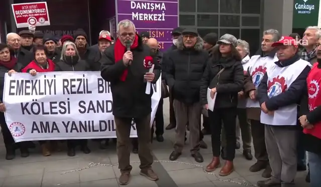 DİSK Emekli Sen Genel Sekreteri Kalender: Bin 62 liralık artış emeklinin aklıyla alay etmektir