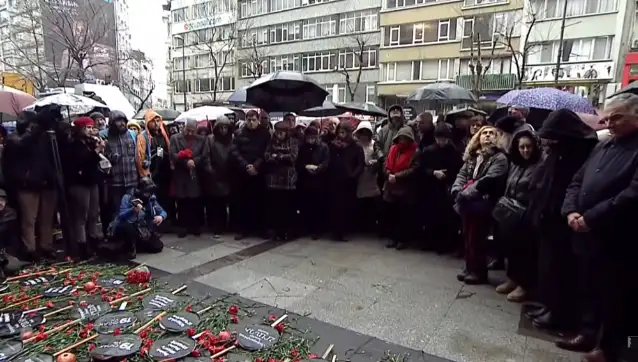 Hrant Dink, katledilişinin 19’uncu yıl dönümünde vurulduğu yerde anıldı