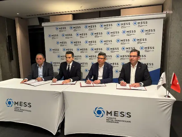 Birleşik Metal-İş ile MESS arasında toplu iş sözleşmesi imzalandı: Ortalama ücret 79 bin 500 TL’ye yükselecek