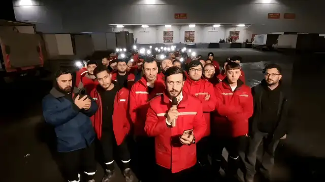Migros depo işçileri eylemde: Talepler karşılanana dek eylemler sürecek