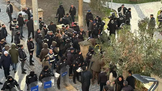 Nusaybin’de oturma eylemine polis müdahalesi: Çok sayıda gözaltı