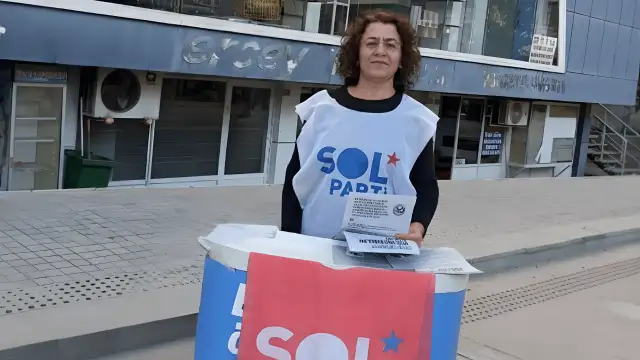 SOL Parti Antalya İl Sözcüsü Aysel Aydın'dan Suriye açıklaması: Bu karanlığı halkların birleşik mücadelesi dağıtacak