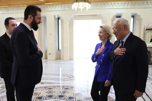 Von der Leyen: Avrupa, Suriye'nin toparlanması ve yeniden inşası için elinden geleni yapacak