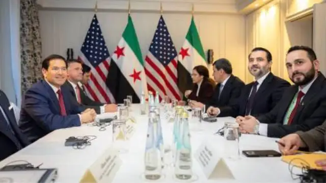 ABD Dışişleri Bakanı Rubio, Suriye Dışişleri Bakanı Şeybani ve SDG Genel Komutanı Abdi aynı masada!