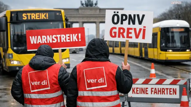 Almanya’da uyarı grevleri başlıyor: Toplu taşıma duracak