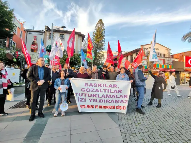 Antalya’da gözaltılara tepki: Hukuksuz baskınlara son verilsin