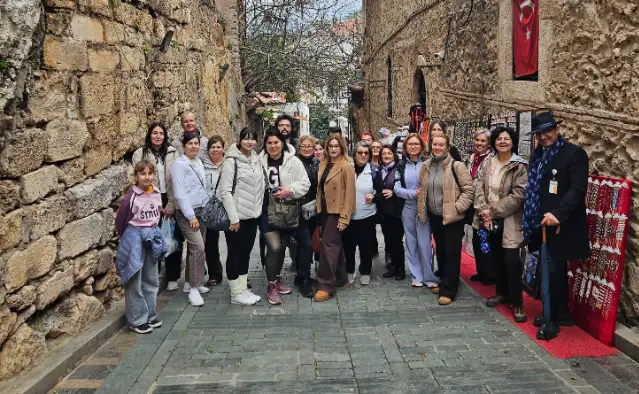 Antalya Merakı Grubu'ndan Kaleiçi kiliselerine kültür gezisi