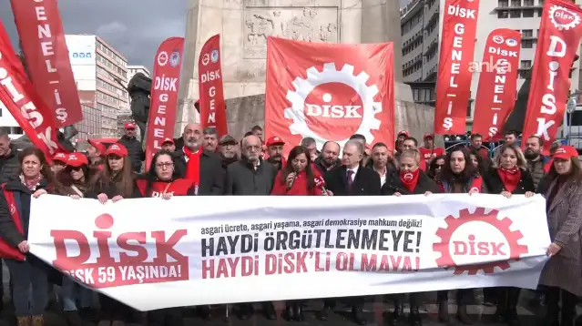 DİSK 59. kuruluş yıl dönümünde örgütlenme ve demokrasi vurgusu yaptı