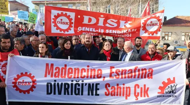 DİSK'e bağlı Dev Maden-Sen'den Divriği raporu: Zarar' gerekçesi gerçeği yansıtmıyor, işçiler iş başı yapsın