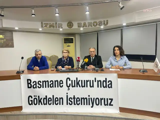 İzmir Barosu: Basmane Çukuru kamusal alandır