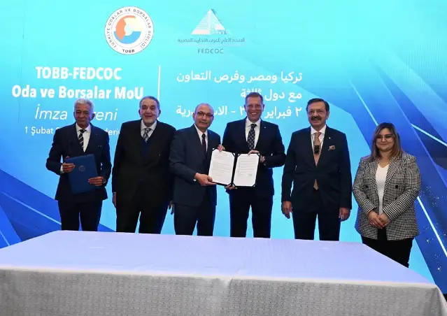Sadık Özkasap Kahire’de Türkiye–Mısır İş Birliği Forumuna katıldı