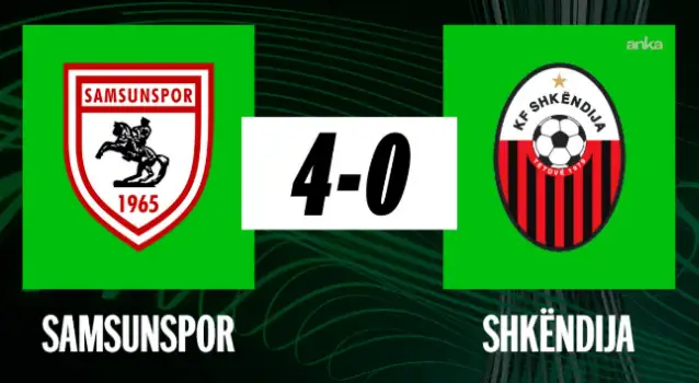 Samsunspor, UEFA Konferans Ligi'nde son 16'da