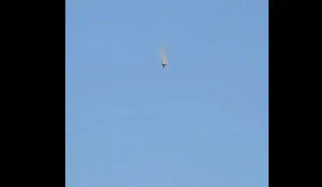Kuveyt açıklarında ABD'ye ait F-15 savaş uçağı düştü