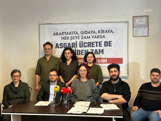 Asgari Ücret İnisiyatifi: Akaryakıta, gıdaya, kiraya, her şeye zam varsa asgari ücrete de yeniden zam yapılmalı
