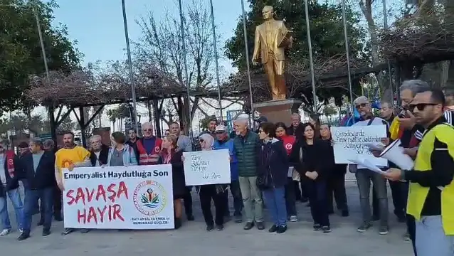 Batı Antalya Emek ve Demokrasi Güçleri: Savaş çığırtkanlığına hayır