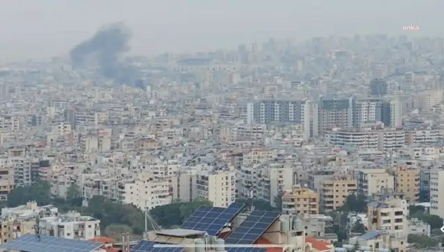 İsrail'den Beyrut'a yeni hava saldırıları
