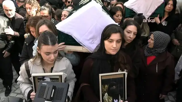 Fatma Nur Çelik ve kızı Hifa İkra Şengüler son yolculuğuna uğurlandı