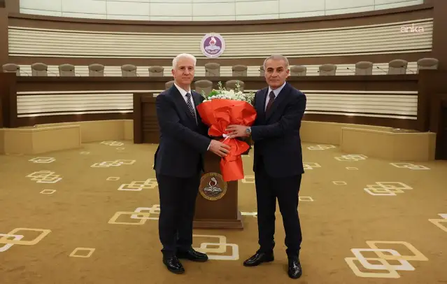 AYM başkanvekilliği görevinde devir teslim: Hasan Tahsin Gökcan görevi İrfan Fidan'a devretti