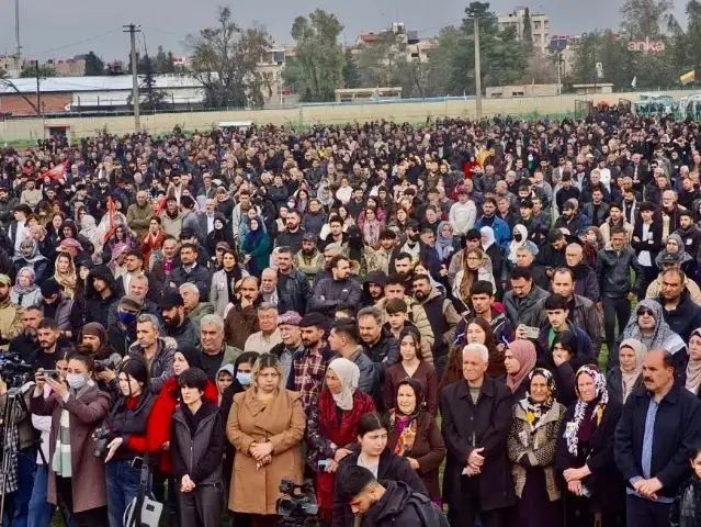 Salih Müslim için Kamışlı’da cenaze töreni düzenlendi