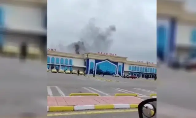 Nahçıvan'da iki insansız hava aracı düştü: 2 yaralı