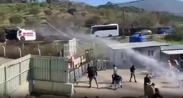 Polyak Madencilik'teki işçi eylemine jandarma müdahalesi: Başaran Aksu gözaltına alındı