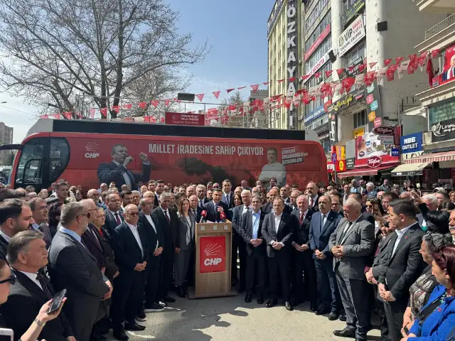 CHP Ankara İl Başkanı Ümit Erkol'un tutuklanmasının ardından 81 il başkanından ortak açıklama
