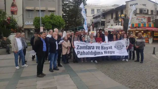Antalya’da elektrik ve doğalgaz zamlarına tepki: Zamlar geri çekilsin