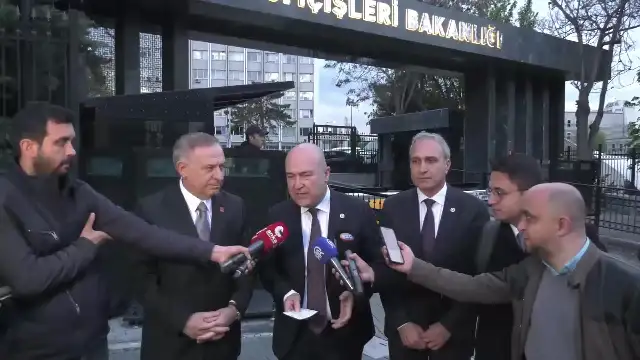 CHP heyeti, İçişleri Bakanı'ndan Karalar ve Özer'in göreve iadesini talep etti