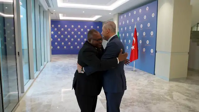 Dışişleri Bakanı Fidan, Zambiyalı mevkidaşıyla bir araya geldi