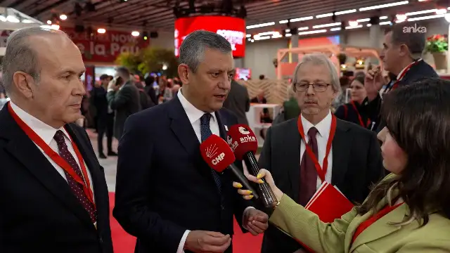 Özgür Özel, Barselona'da konuştu: Tom Barrack’ı 'persona non grata' ilan ediyoruz