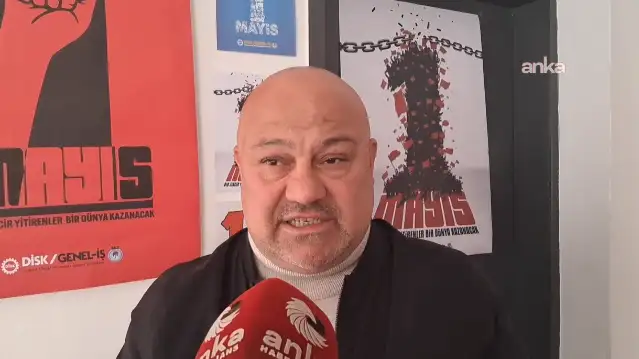 DİSK Rize-Artvin Şube Başkanı Bilgin’den 1 Mayıs çağrısı