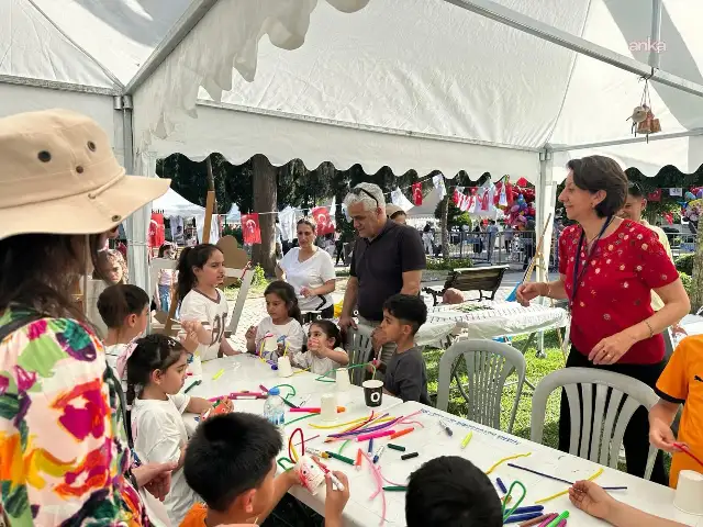 Adana Çocuk Festivali'nde çocuklara sıfır atık eğitimi