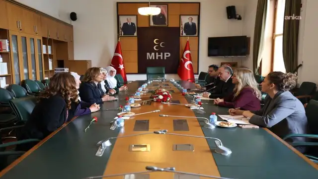 Barış Anneleri Heyeti, MHP Grup Başkanvekilleri Kılıç ile Akçay’ı ziyaret etti