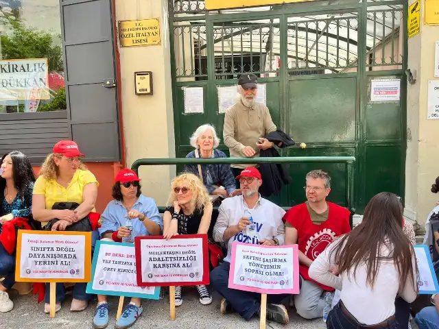 İstanbul Özel İtalyan Lisesi'ndeki grev sona eriyor