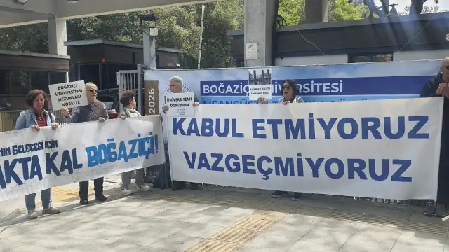 Boğaziçi Mezunları: Kayyım yönetimin hukuksuz, keyfi uygulamalarını kabul etmiyoruz