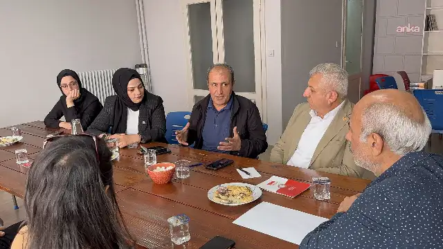 EMEP, duruşma öncesi BİRTEK-SEN'e dayanışma ziyareti gerçekleştirdi