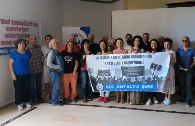 SES Antalya Şubesi: Hemşireleri güçlendirmek, sağlığı güçlendirmektir