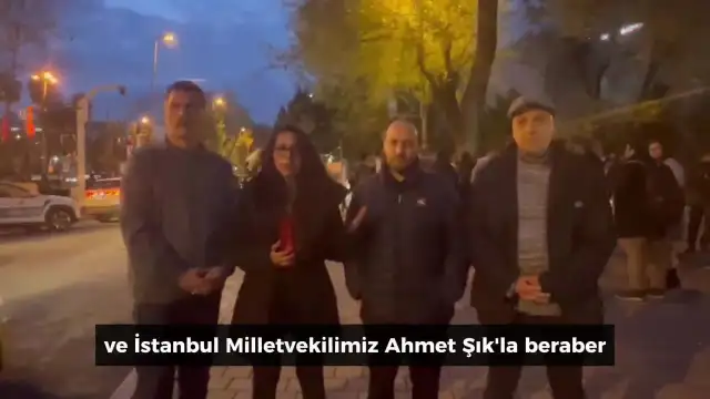 TİP, Vatan Emniyet Müdürlüğü'nde gözaltıları takip ediyor