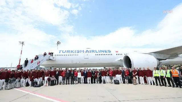 A Milli Futbol Takımı 2026 FIFA Dünya Kupası için ABD'ye hareket etti