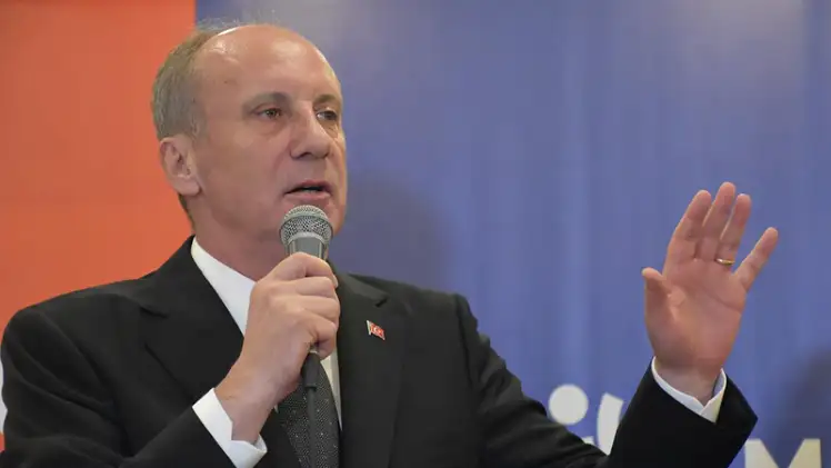 Memleket Partisi Genel Başkanı Muharrem İnce